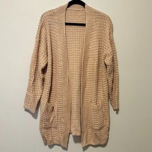 SHEIN Dusty Rose Cardigan